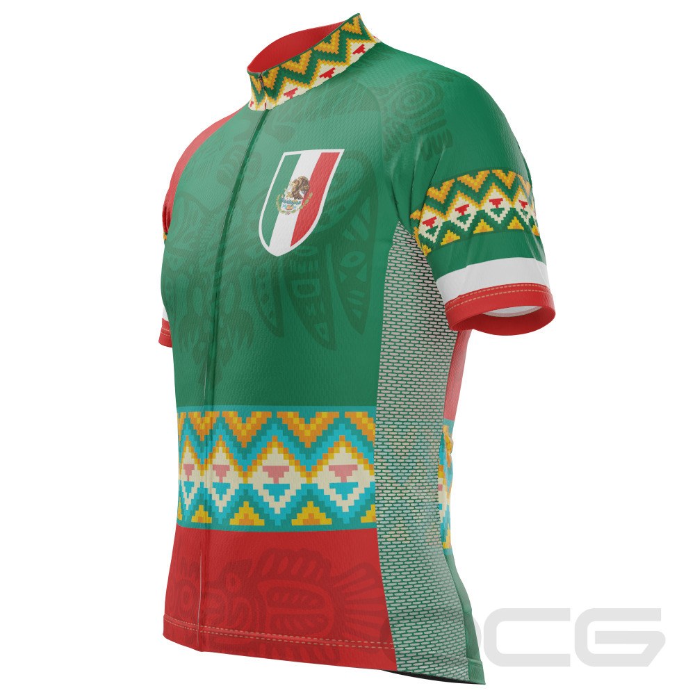 Men's Mexico Paseo Short Sleeve Cycling Jersey