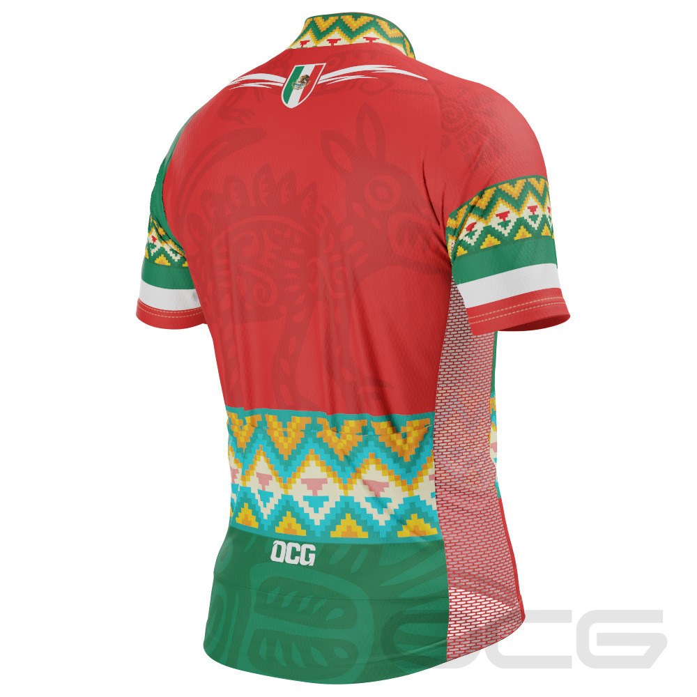 Men's Mexico Paseo Short Sleeve Cycling Jersey