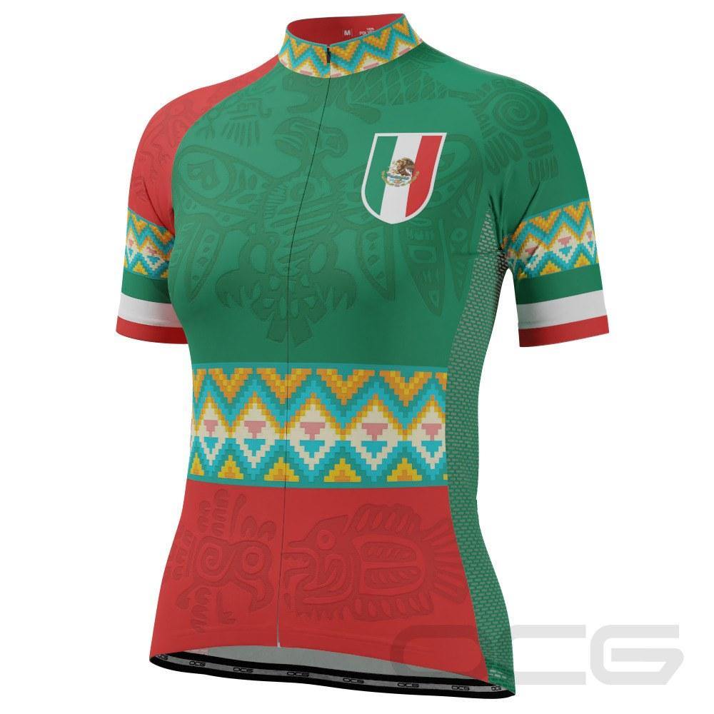Women's Mexico Paseo Series 1 Short Sleeve Cycling Jersey