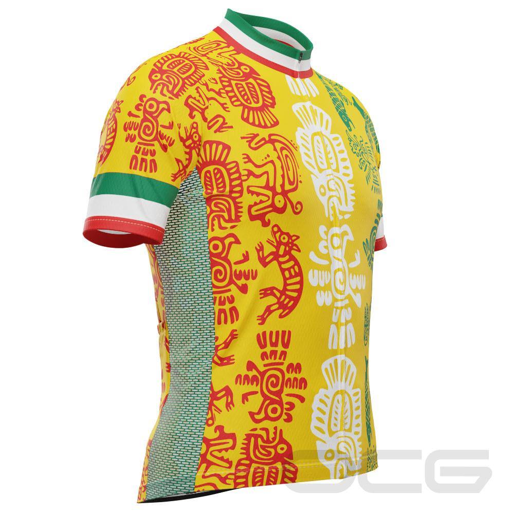 Men's Mexico Orale Short Sleeve Cycling Jersey