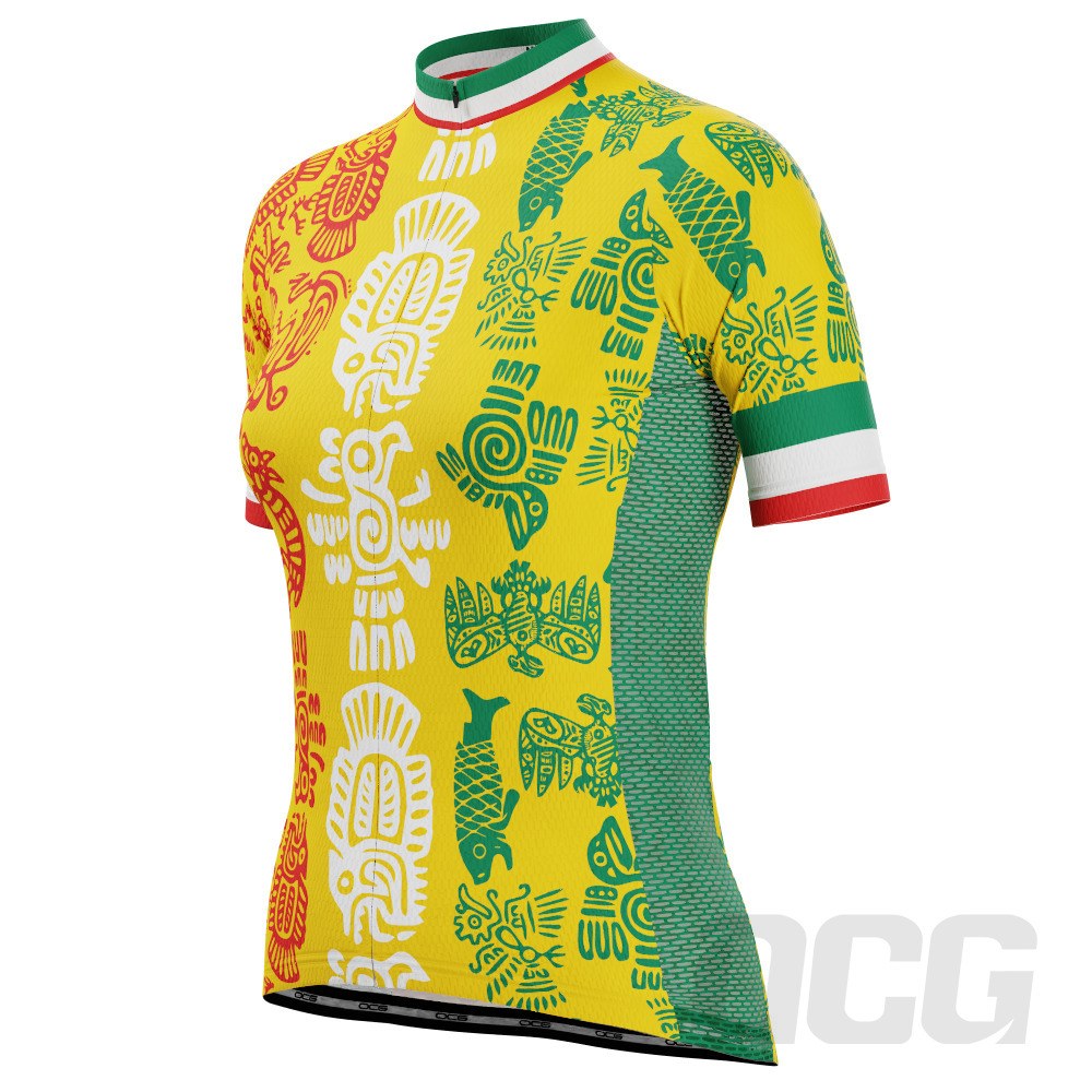 Women's Mexico Orale Short Sleeve Cycling Jersey
