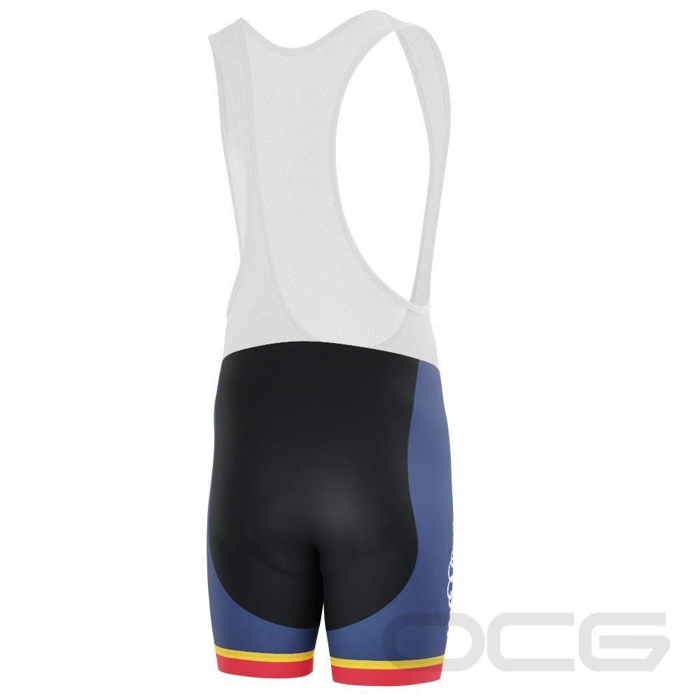 Men's Mississippi US State Icon Gel Padded Cycling Bib