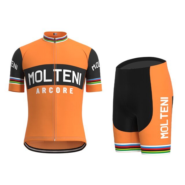 Molteni Arcore Retro Cycling Jersey Set