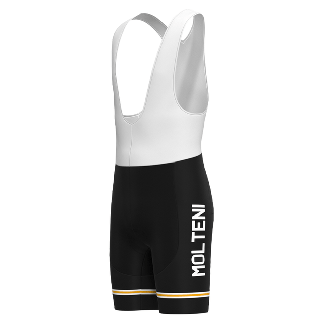 Molteni Black Retro Cycling Jersey Set