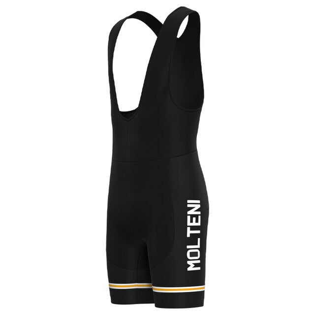 Molteni Black Retro Cycling Jersey Set