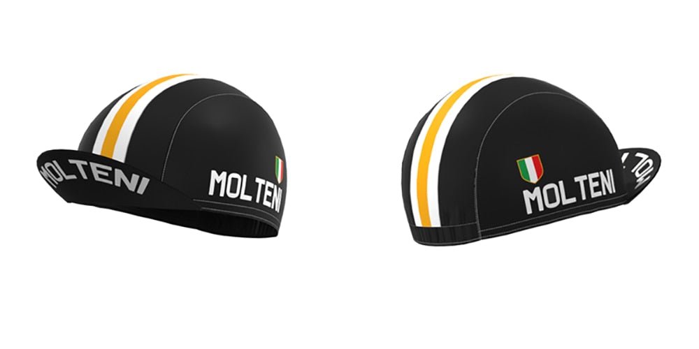 Molteni Black Retro Cycling Jersey Set