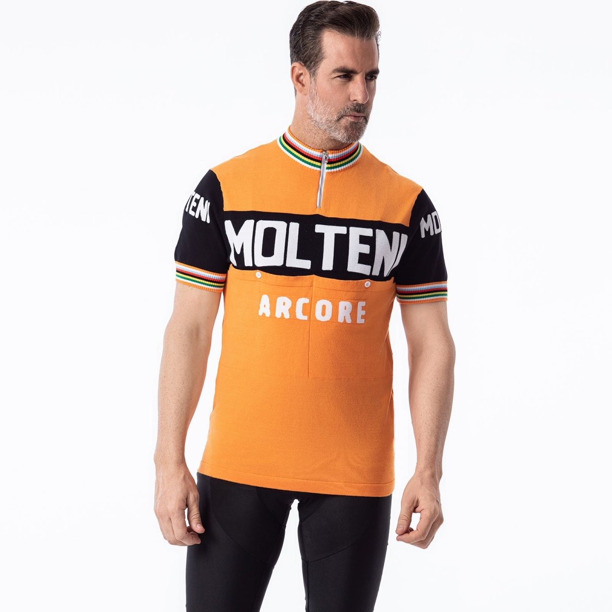 Molteni Merino Wool Blend - Retro Cycling Jersey