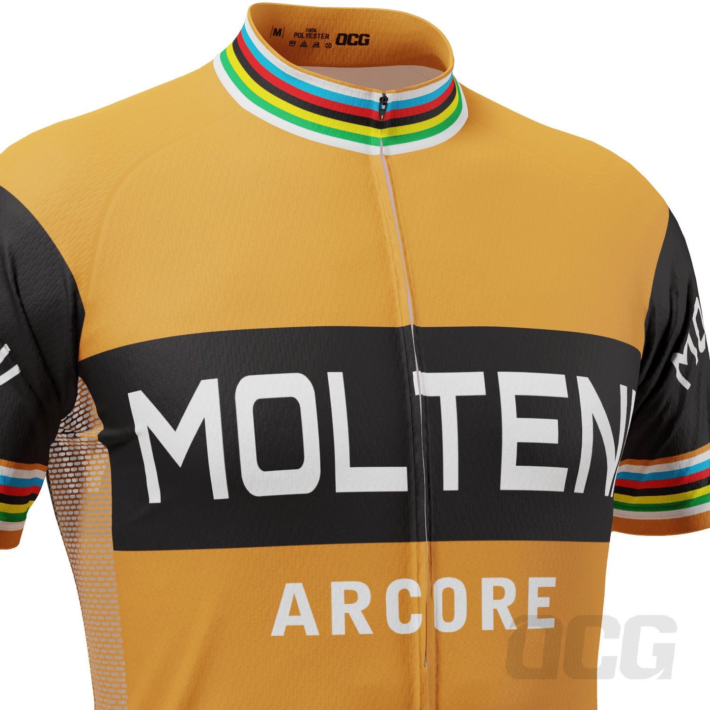 Men's Retro Molteni Classic Short Sleeve Cycling Jersey