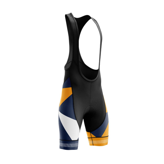 Yellow Side Cycling Bib Shorts