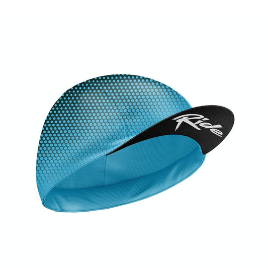 Blue Gradient Cycling Cap