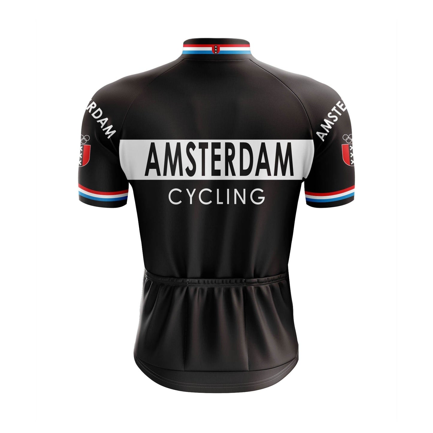 Amsterdam Black Cycling Jersey or Bibs