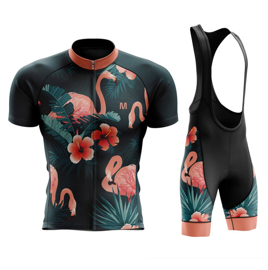 Men's Flamingo Cycling Jersey or Bibs