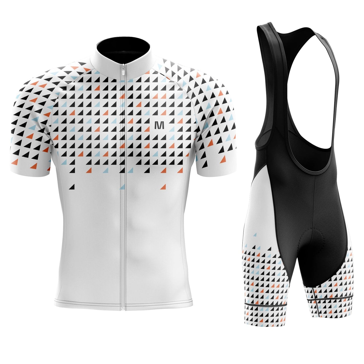 Men's White Cycling Jersey or Bibs