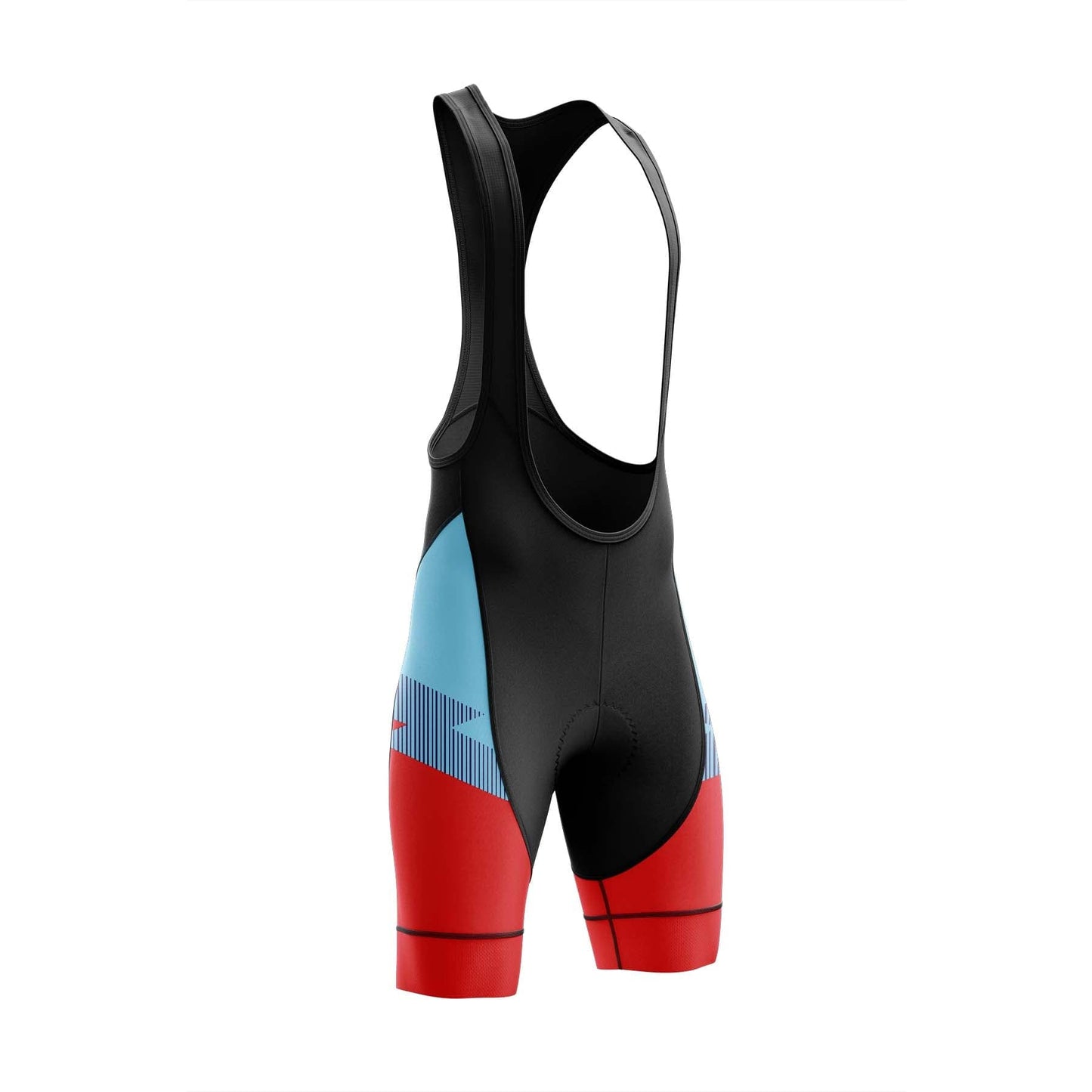 Men's Blue Side Cycling Jersey or Bib Shorts