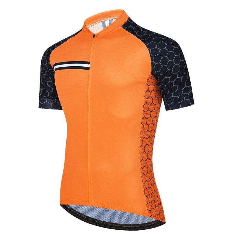 Men's Orange Pro Cycling Jersey or Bibs