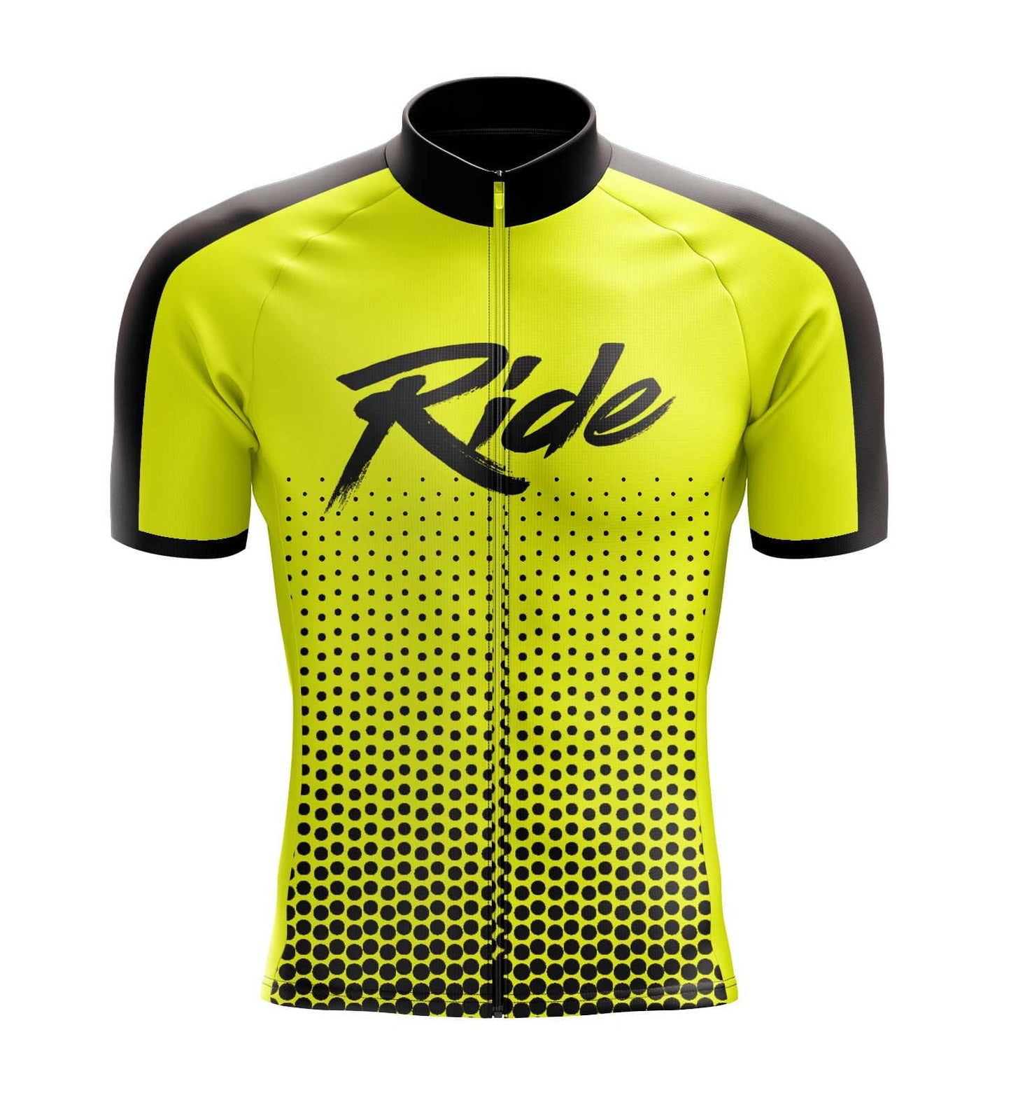 Men's Yellow Ride Cycling Jersey or Bib Shorts