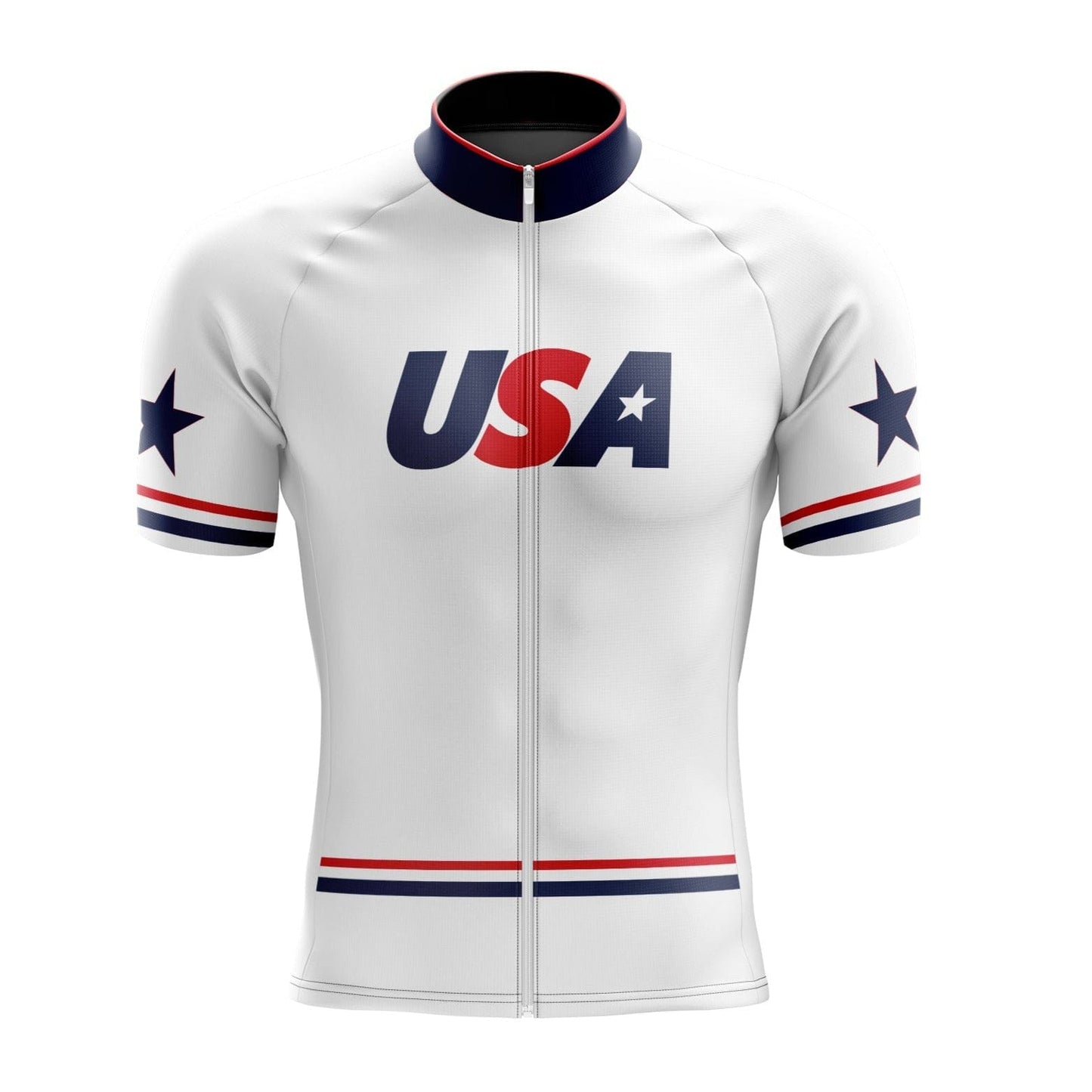 USA White Cycling Jersey or Bibs