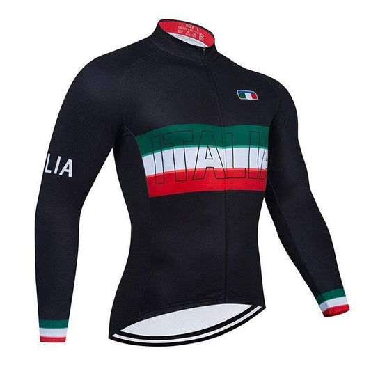 Italy Long Sleeve Cycling Jersey