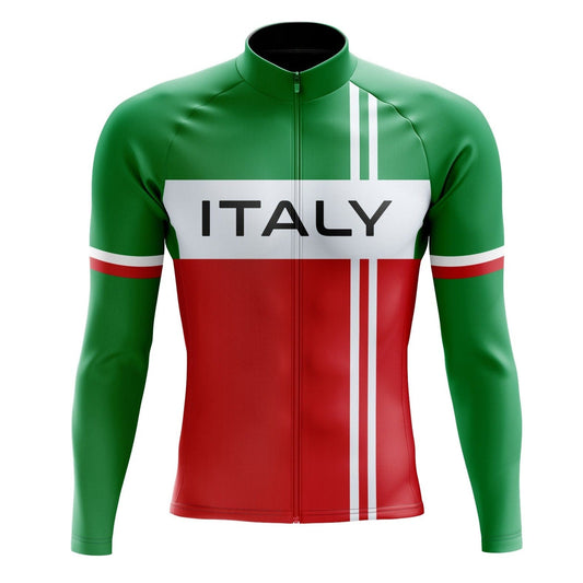 Italy Long Sleeve Cycling Jersey