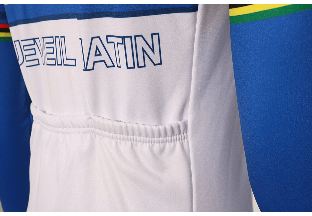 Men's France Long Sleeve Cycling Jersey