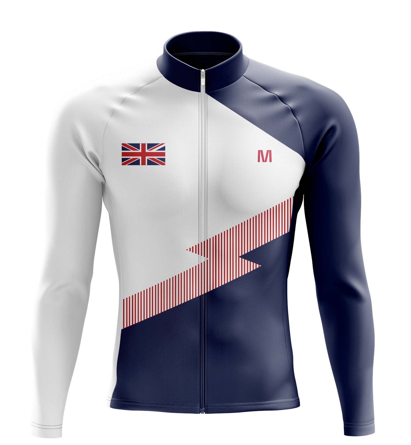 Men's Great Britain Long Sleeve Cycling Jersey