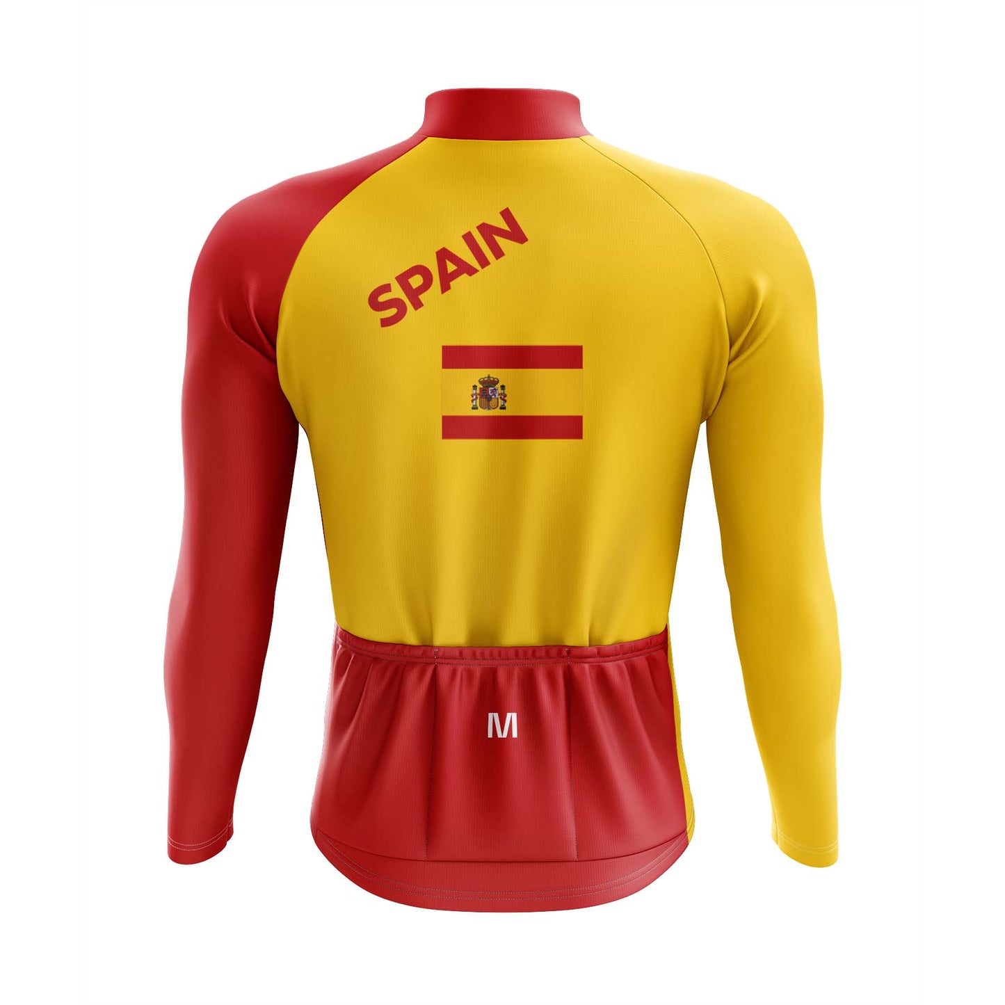 Men's Spain Long Sleeve Cycling Jersey