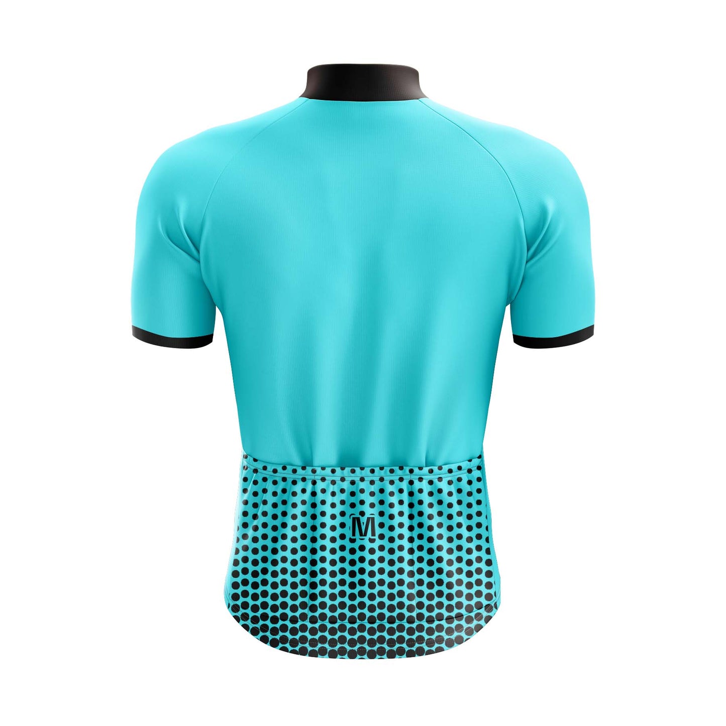 Men's Aqua Blue Ride Cycling Jersey
