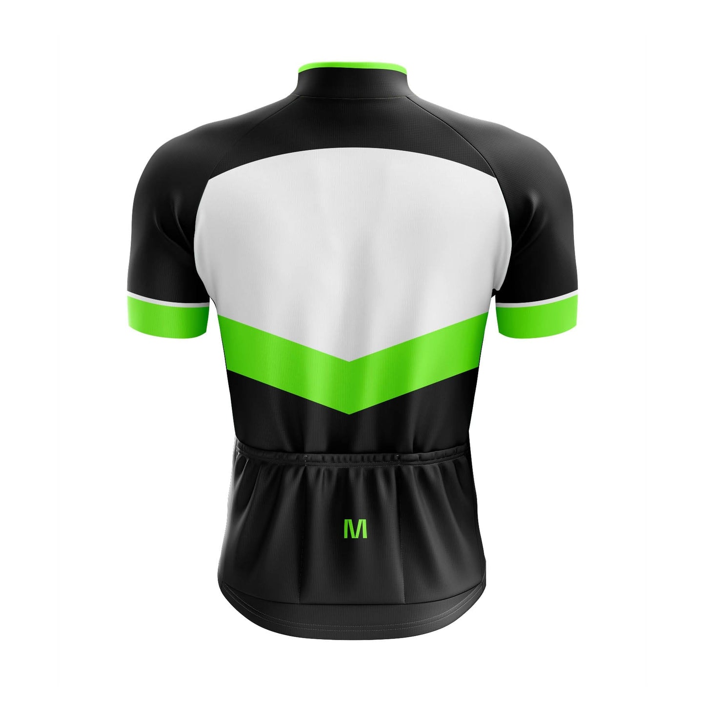 Men's Black Angle Cycling Jersey