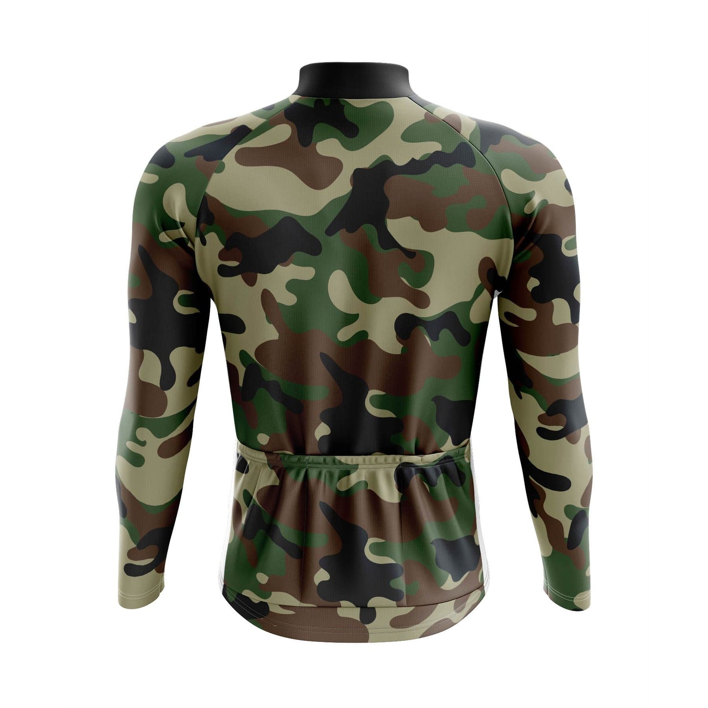 Men's Camouflage Long Sleeve Cycling Jersey