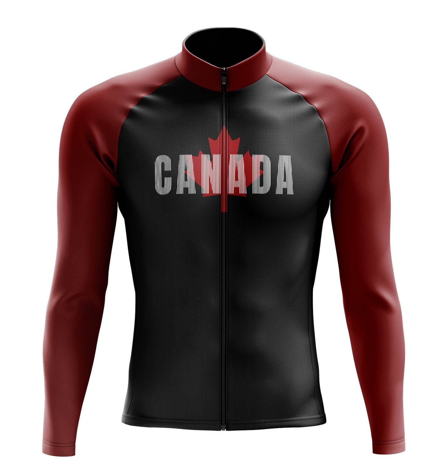 Men's Canada Long Sleeve Cycling Jersey