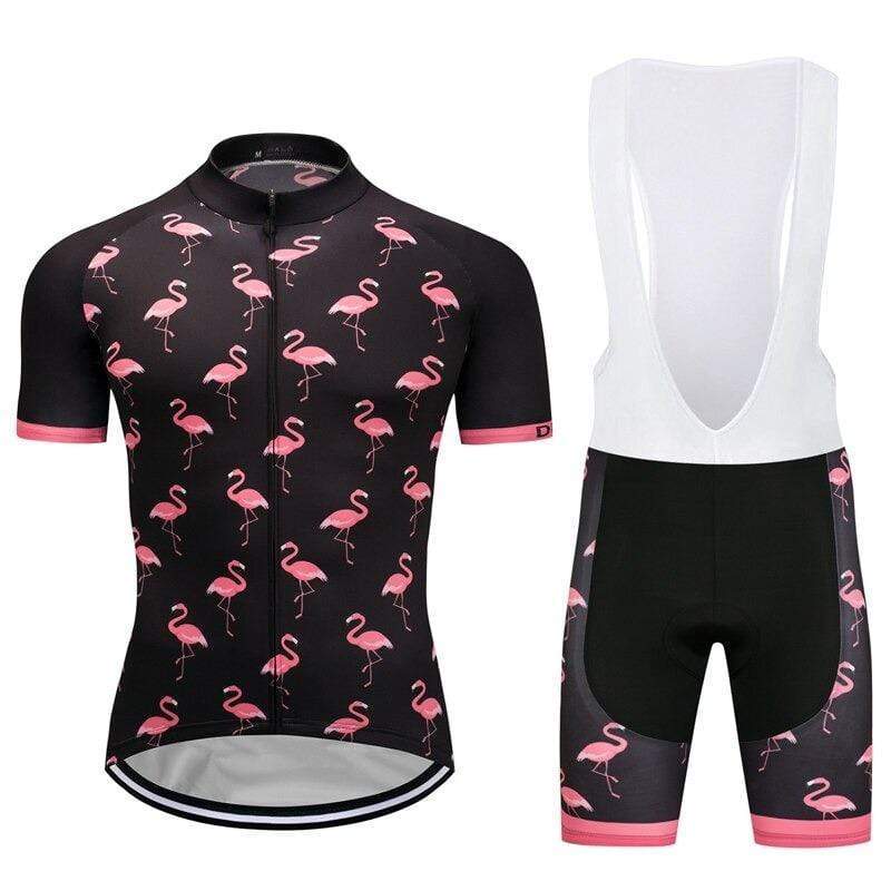 Men's Flamingo Cycling Jersey or Bibs