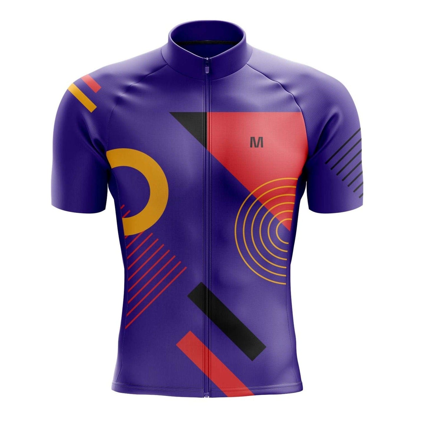 Men's Purple Tempo Cycling Jersey