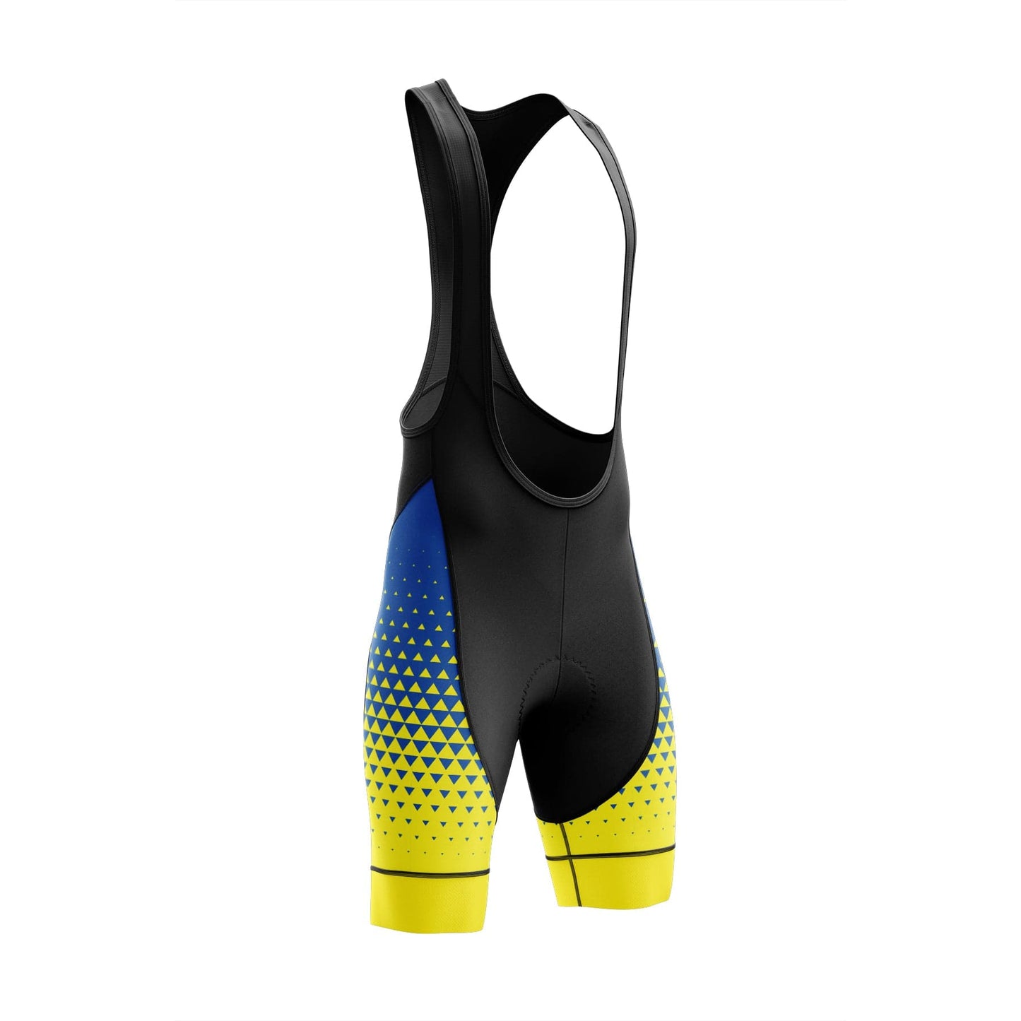 Men's Ukraine Gradient Cycling Bib Shorts