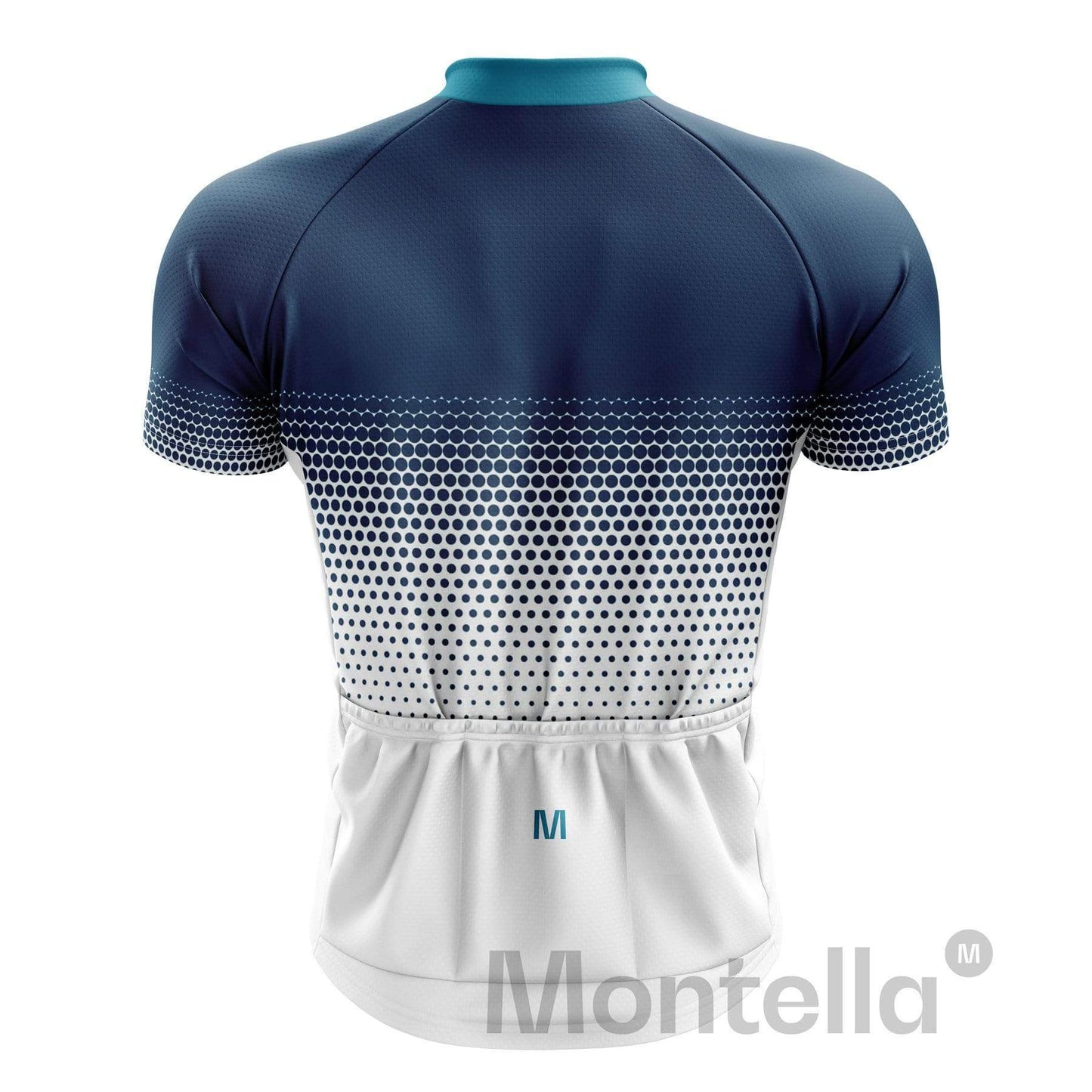 Men's White Pro Cycling Jersey