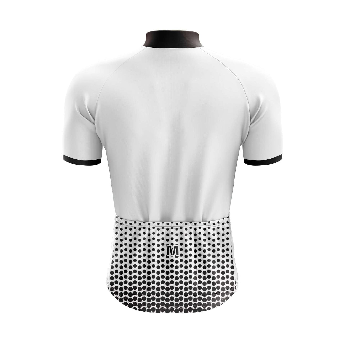 Men's White Ride Cycling Jersey