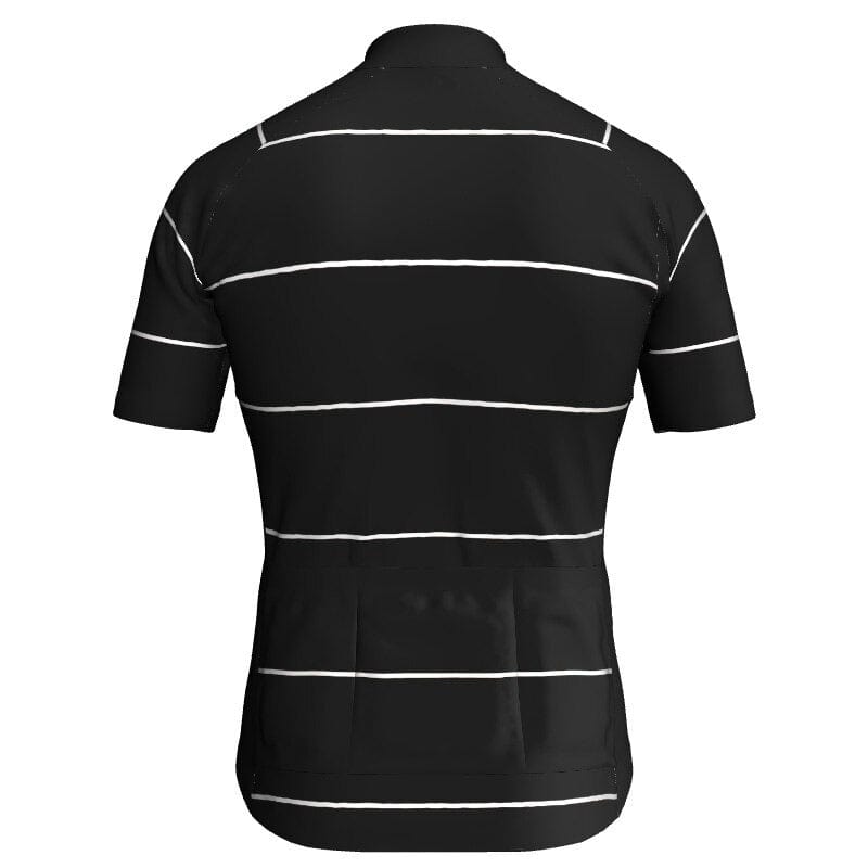 Men's Black Cycling Jersey