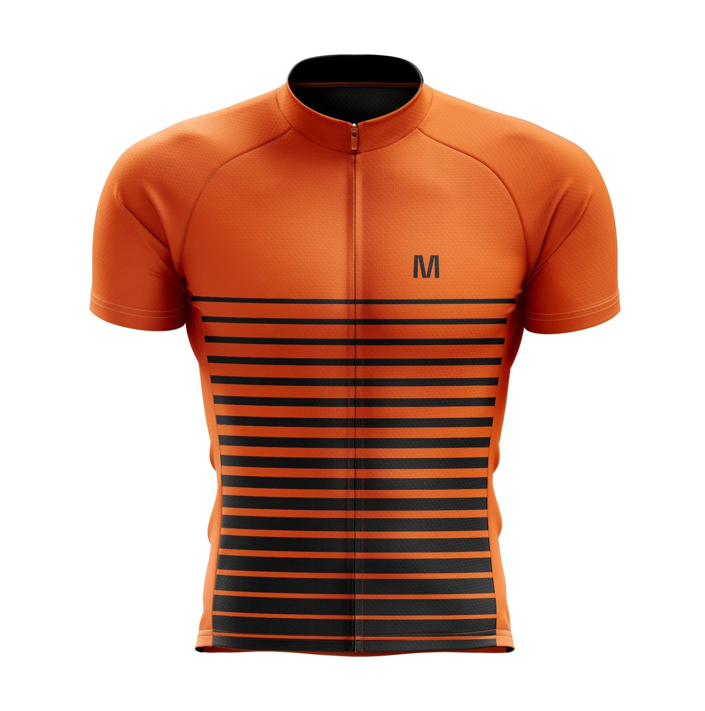 Men's Orange Cycling Jersey