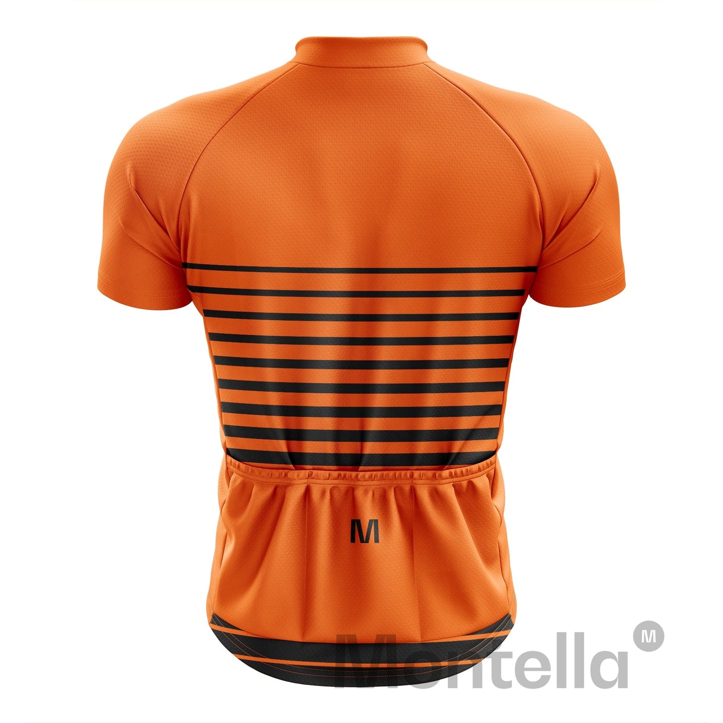 Men's Orange Cycling Jersey