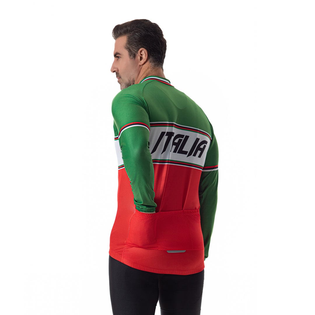 Italia Long Sleeve Cycling Jersey