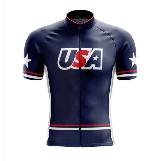 USA Blue Cycling Jersey