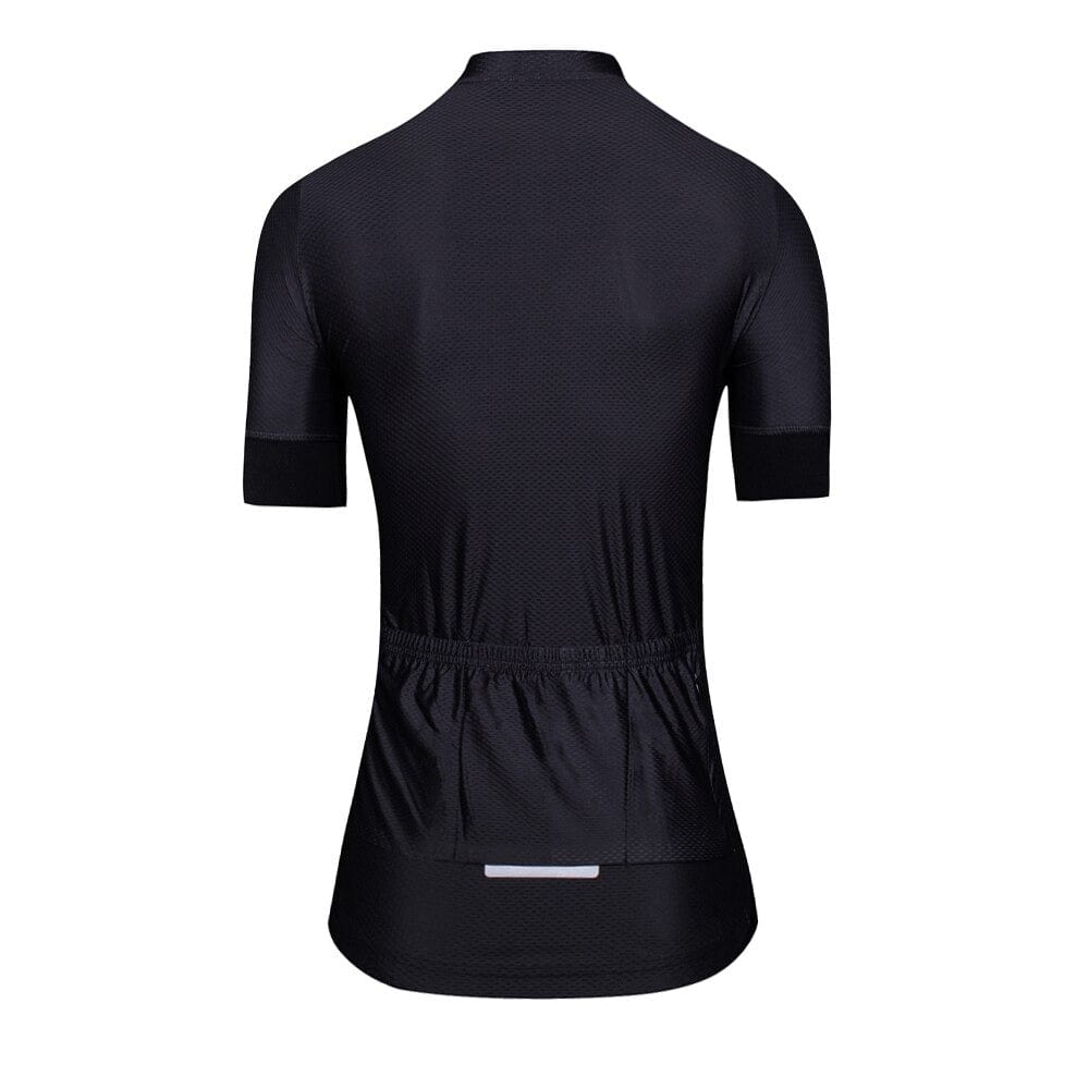 Women's Black Cycling Jersey