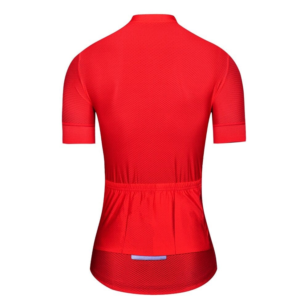 Women's Red Cycling Jersey