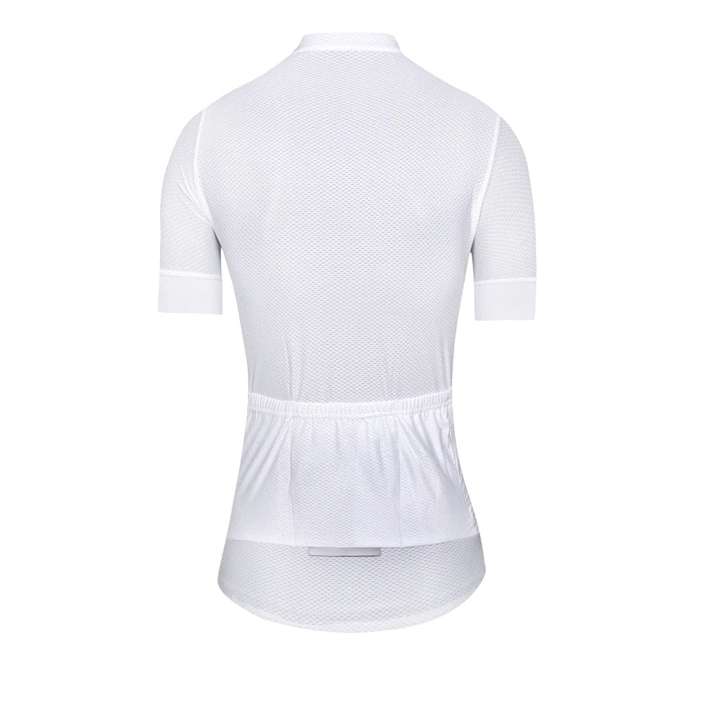 Women's White Cycling Jersey