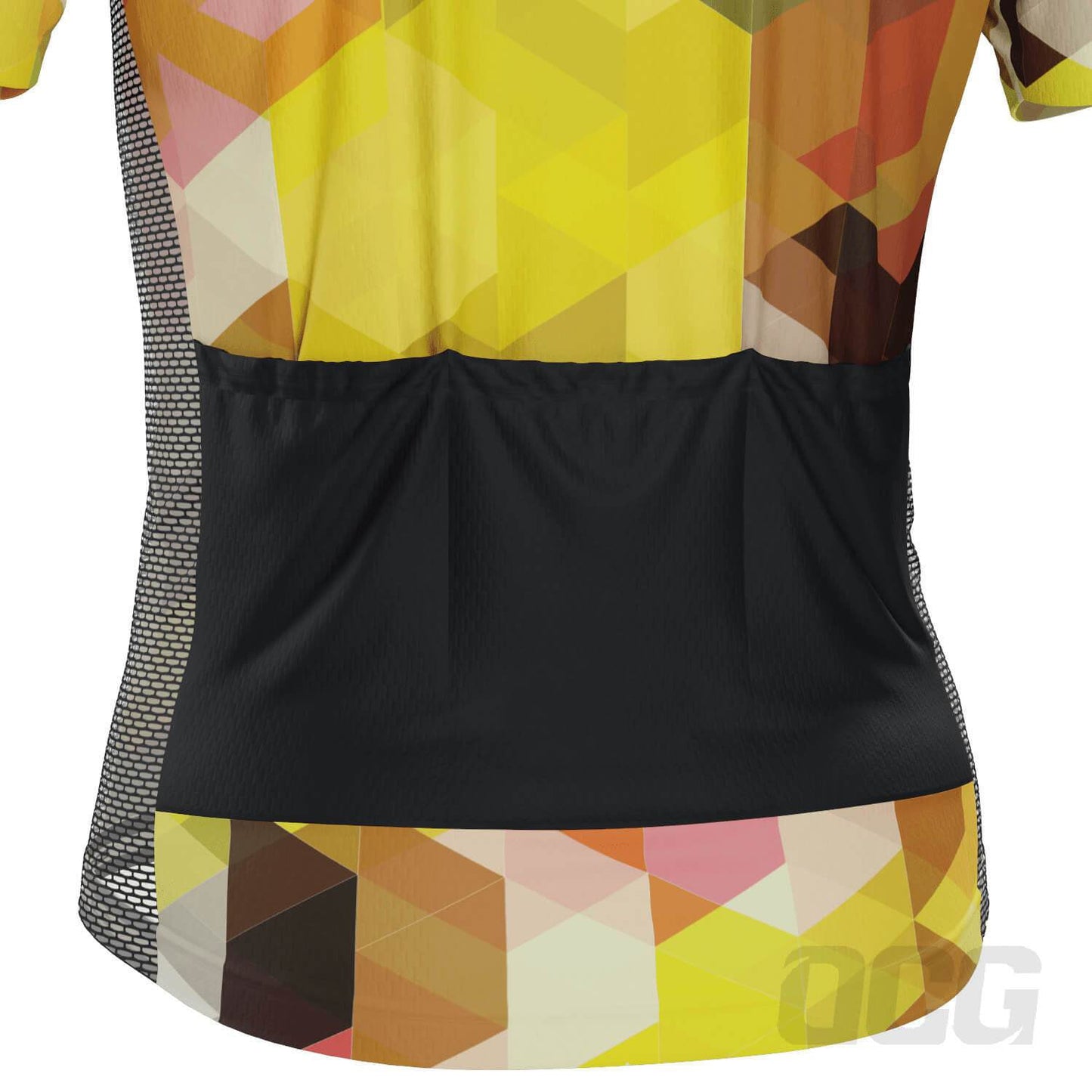 Men's High Viz Mosaic Short Sleeve Cycling Jersey