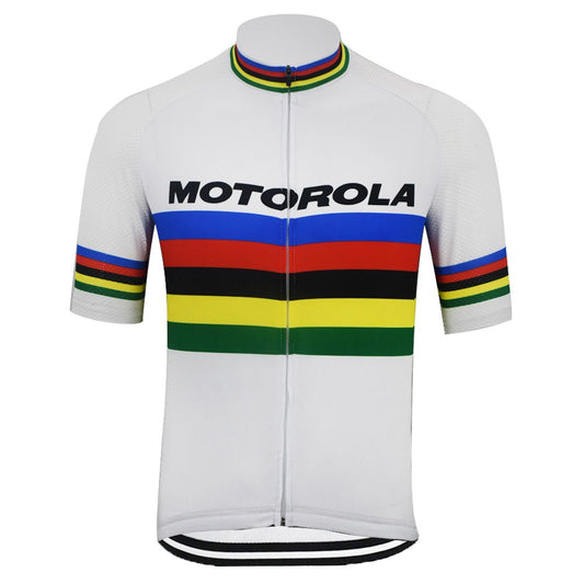 Motorola World Champion Retro Cycling Jersey - Armstrong