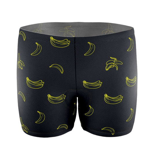 Men's Must Be Bananas Gel Padded Cycling Underwear-Shorts