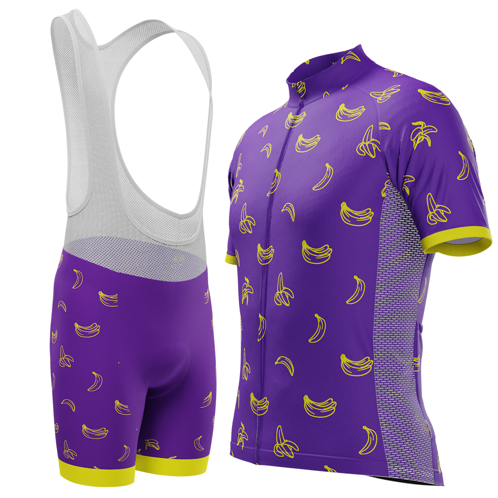Men's Must Be Bananas 2 Piece Cycling Kit