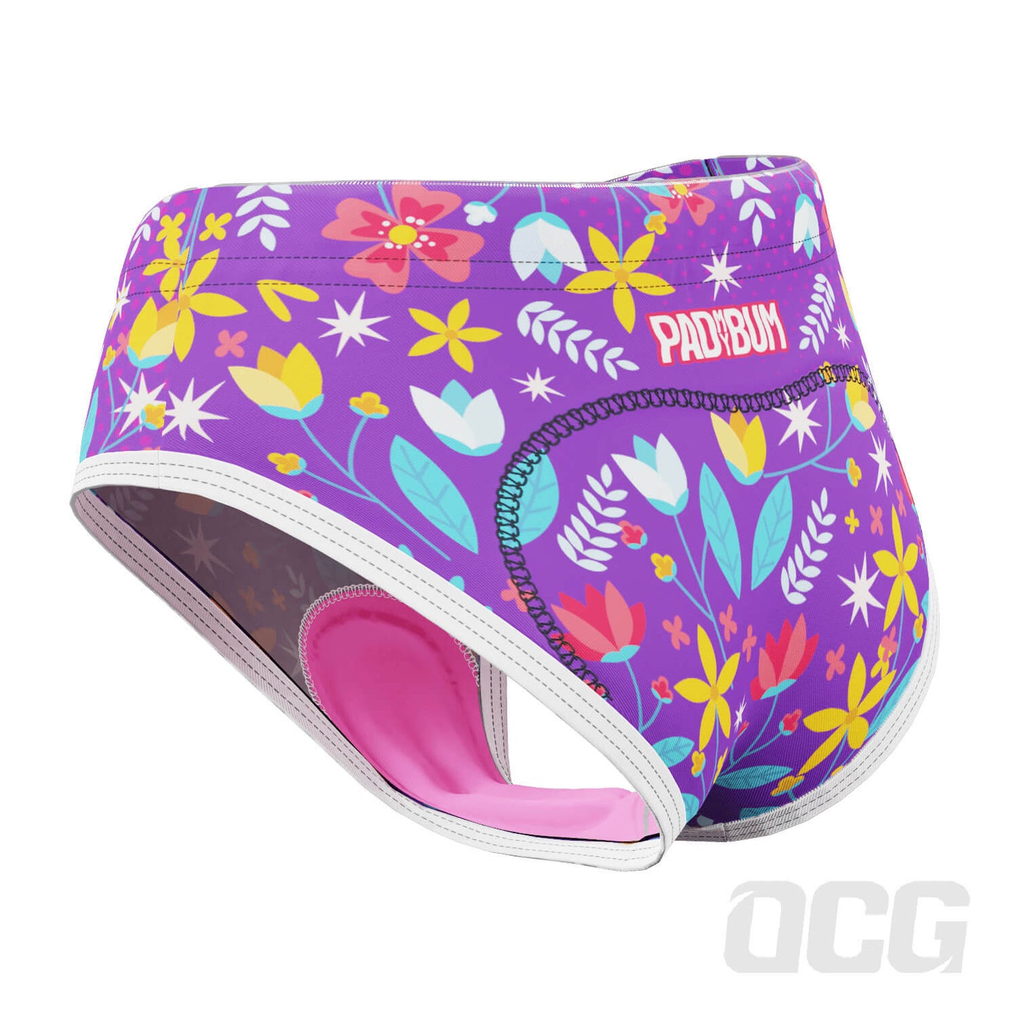 Women's Naughty But Nice Gel Padded Cycling Underwear-Briefs