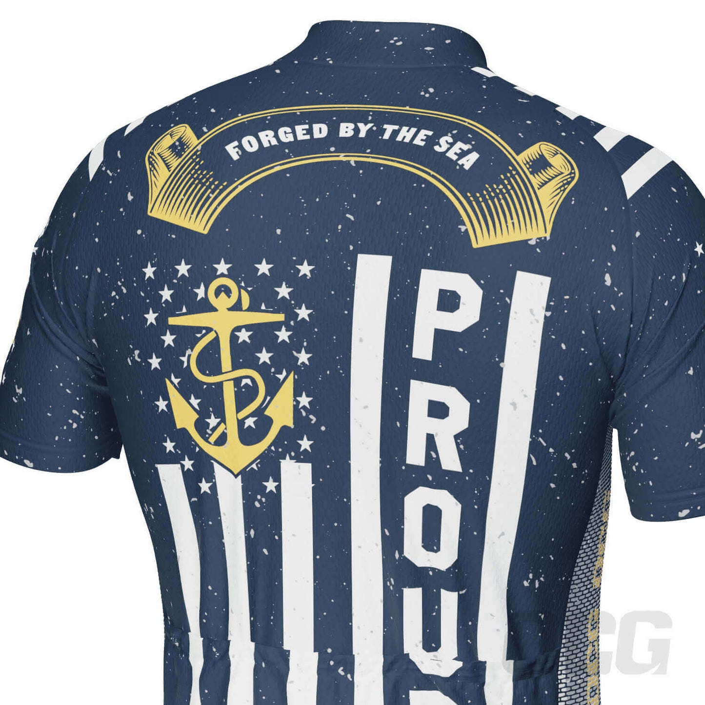 Men's USAF Navy Proud 2 Piece Cycling Kit