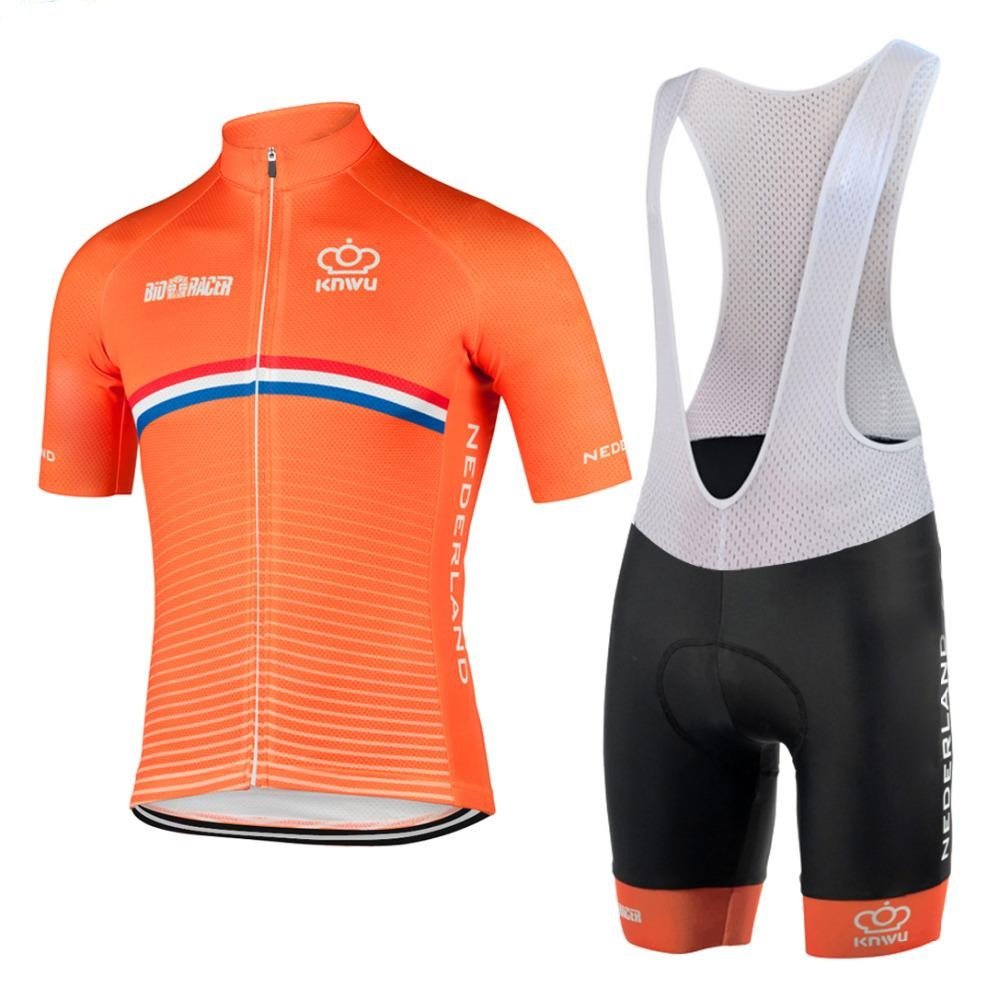 Netherlands Cycling Team Retro Cycling Jersey Set